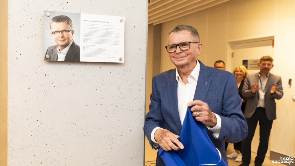 Profesor Aleksander Wolszczan. Fot. Kamila Kozioł [Radio Szczecin]