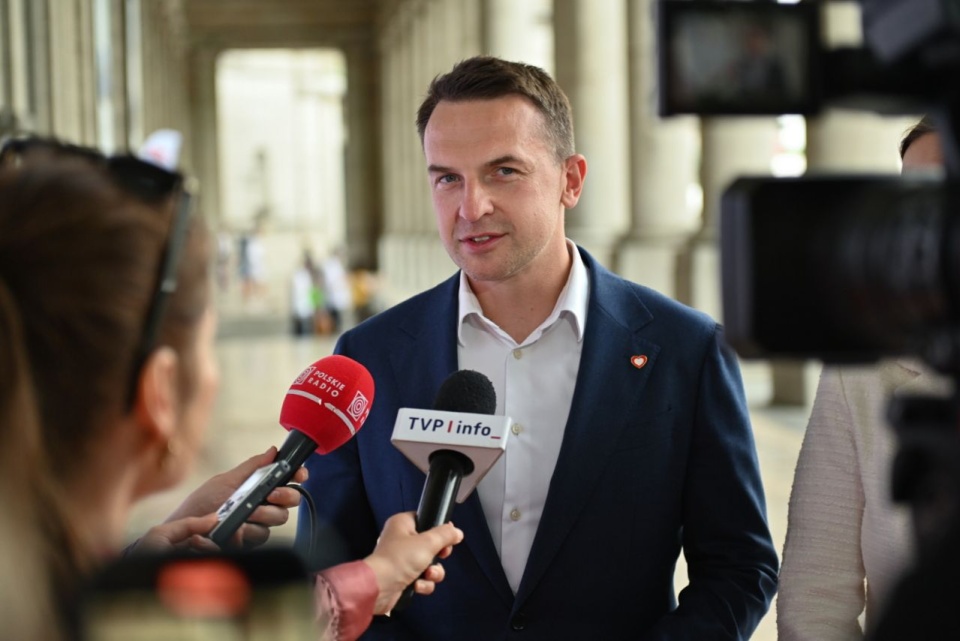 Adam Szłapka. Fot. PAP/Kinga Majewska