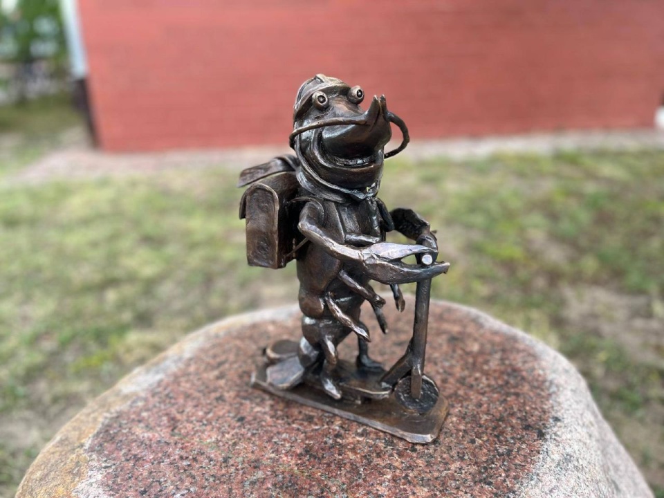 Pierwsza figurka stanęła w miejscowości. Fot. facebook.com/Sławomir Jasek - Burmistrz Gminy Moryń