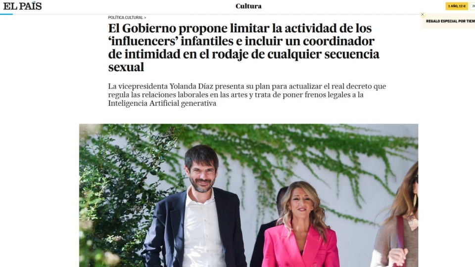 Nowe regulacje mają też ograniczyć ryzyko związane ze sztuczną inteligencją i mobbingiem. źródło: elpais.com