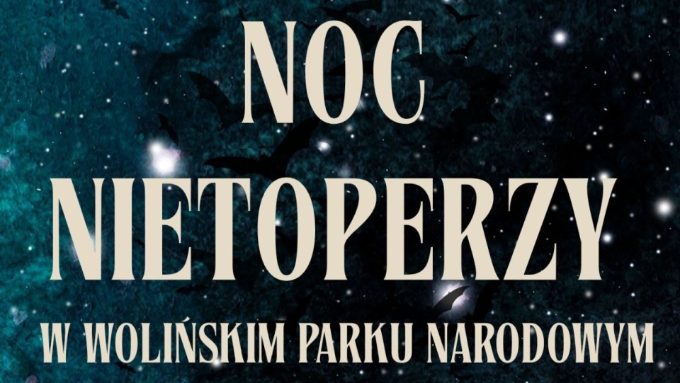Noc Nietoperzy w Wolińskim Parku Narodowym. Materiały organizatora