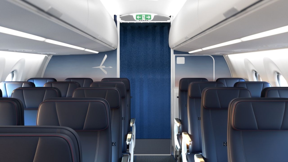 LOT podkreślił, że układ foteli 2-3 w nowych samolotach zapewni większą swobodę i wygodę podróży. Szerokość foteli wyniesie 18 cali. Wszystkie fotele zostaną wykonane przez firmę RECARO - zaznaczył przewoźnik. źródło: x.com/LOTPLAirlines