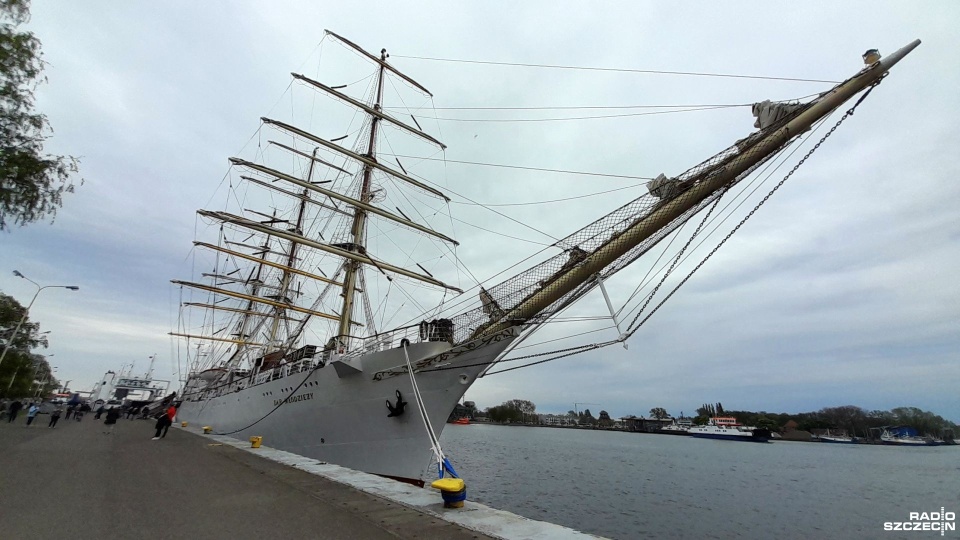 "Dar Młodzieży". Fot. Joanna Maraszek [Radio Szczecin]