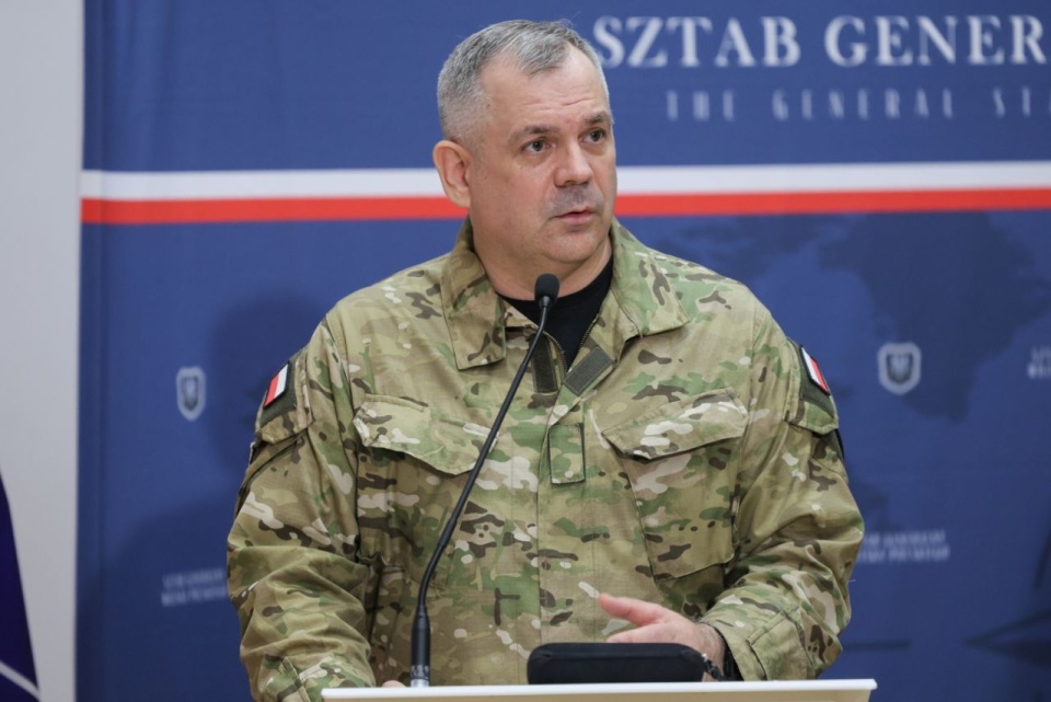 Szef Sztabu Generalnego generał Wiesław Kukuła. Fot. PAP/Rafał Guz