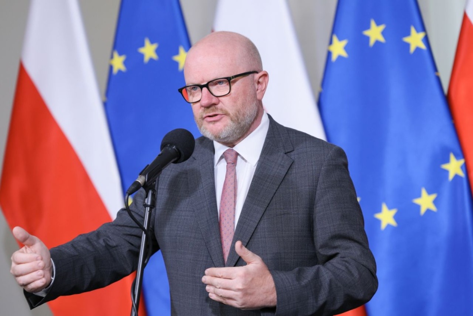 Wiceszef MSWiA Maciej Duszczyk. Fot. PAP/Rafał Guz