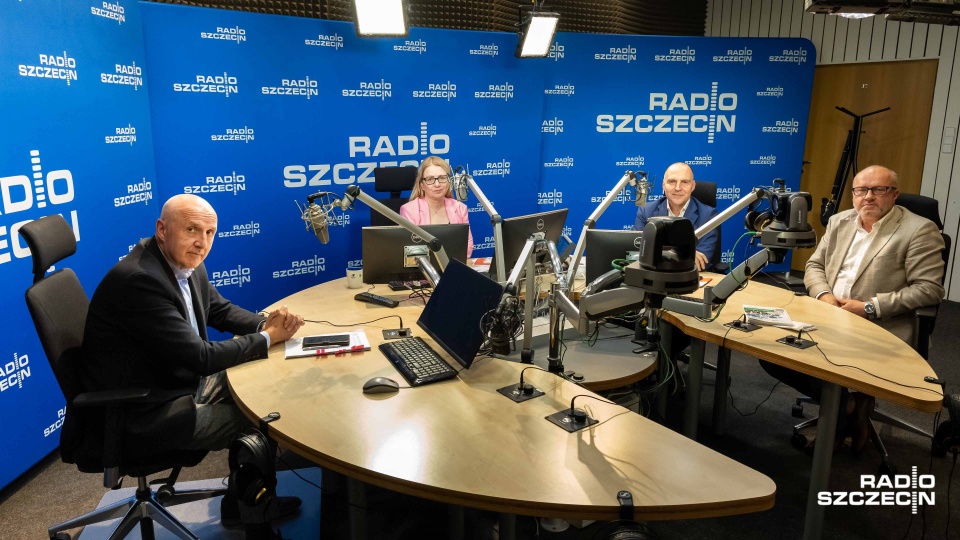 Adam Rudawski, Artur Bilski, Szczepan Stempiński. Fot. Robert Stachnik [Radio Szczecin]