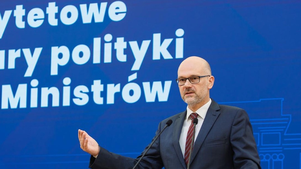 Minister Maciej Berek. Fot. gov.pl