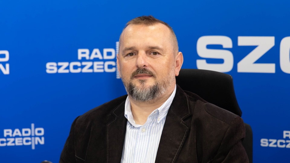 Marcin Bedka, lider Konfederacji w regionie. Fot. Robert Stachnik [Radio Szczecin]