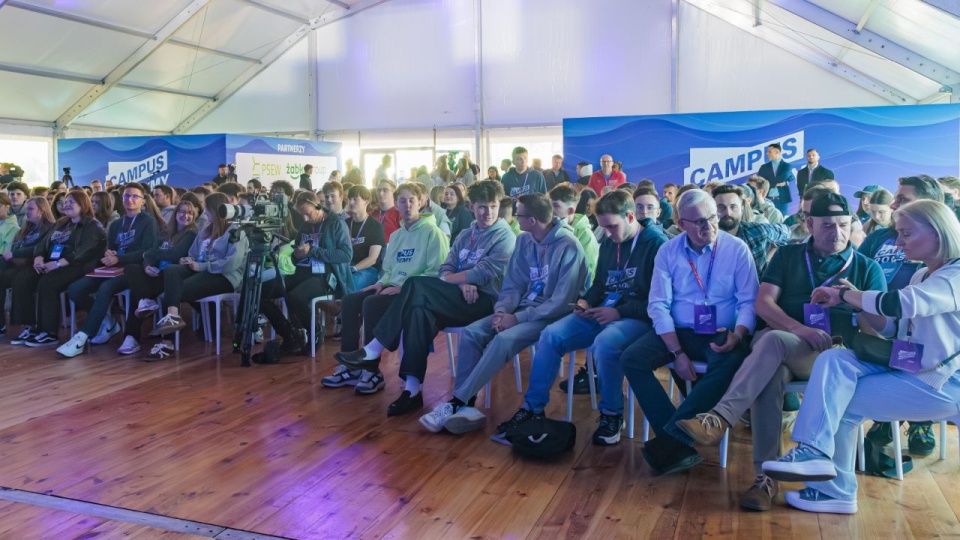 Otwarcie Campus Academy w Międzyzdrojach. Do pierwotnej formuły Campusu Polska Przyszłości organizatorzy mają powrócić w przyszłym roku. PAP/Jerzy Muszyński