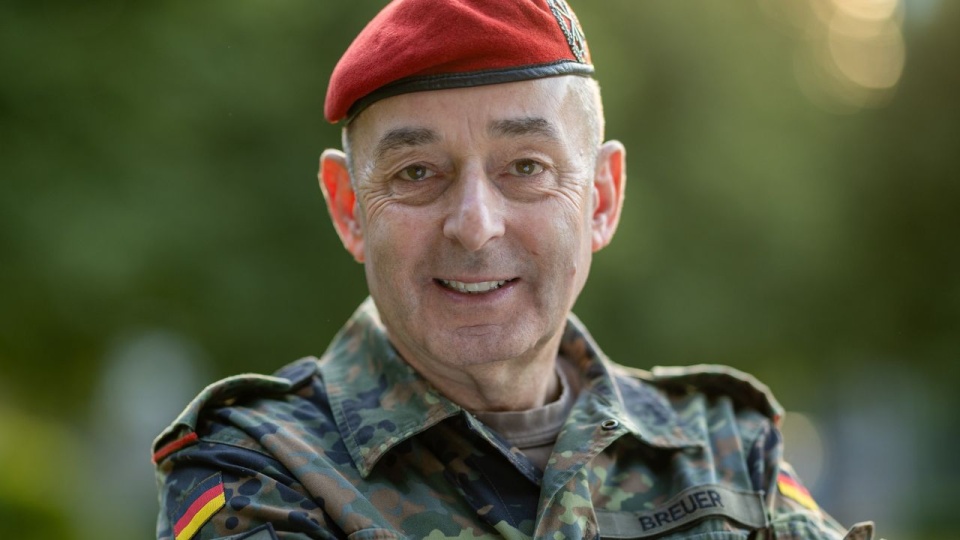 Dowódca Bundeswehry Carsten Breuer. źródło: https://x.com/BundeswehrGI