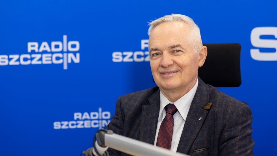 Dr hab. Grzegorz Ciechanowski, prof. US, ekspert ds. bezpieczeństwa z Instytutu Nauk o Polityce i Bezpieczeństwie Uniwersytetu Szczecińskiego. Fot. Robert Stachnik [Radio Szczecin]