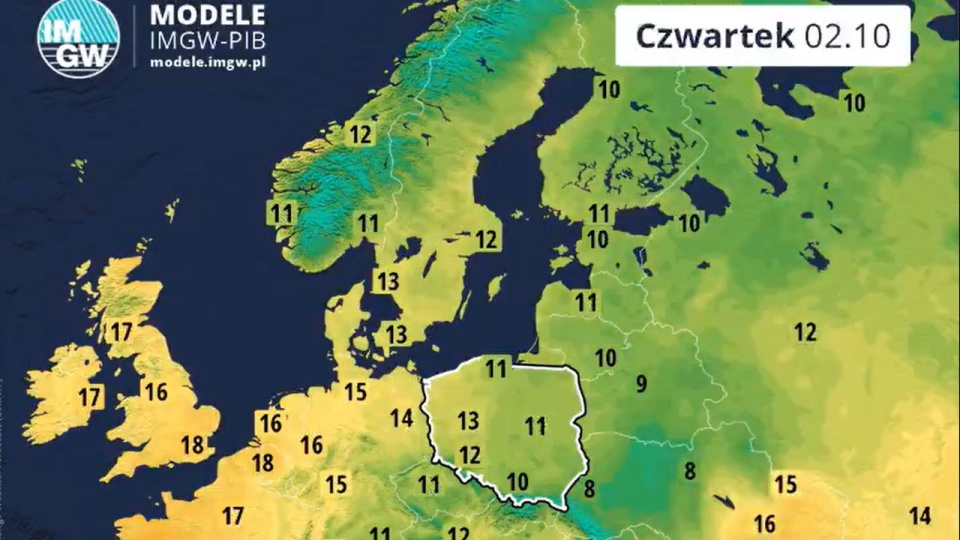 źródło: x.com/IMGWmeteo