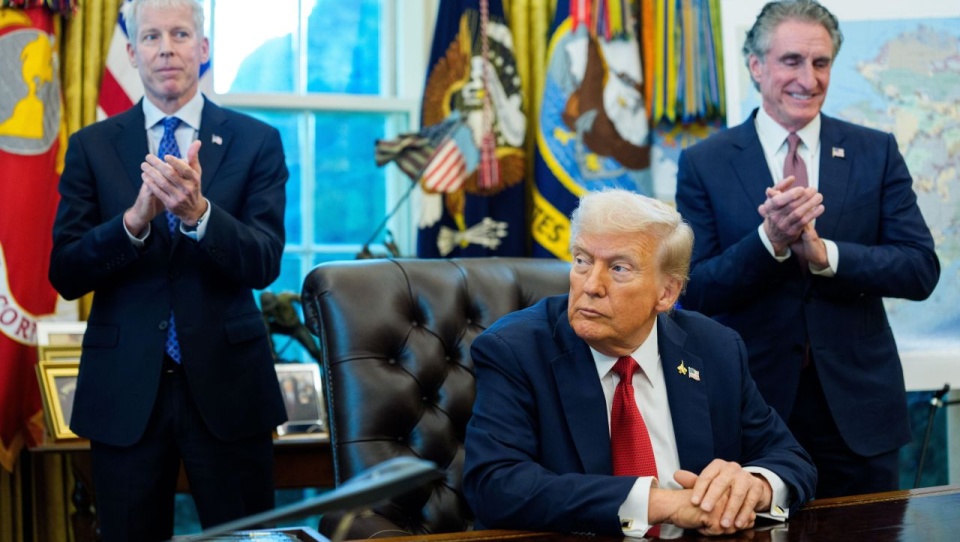 fot. PAP/EPA/Aaron Schwartz - Pool via CNP / POOL