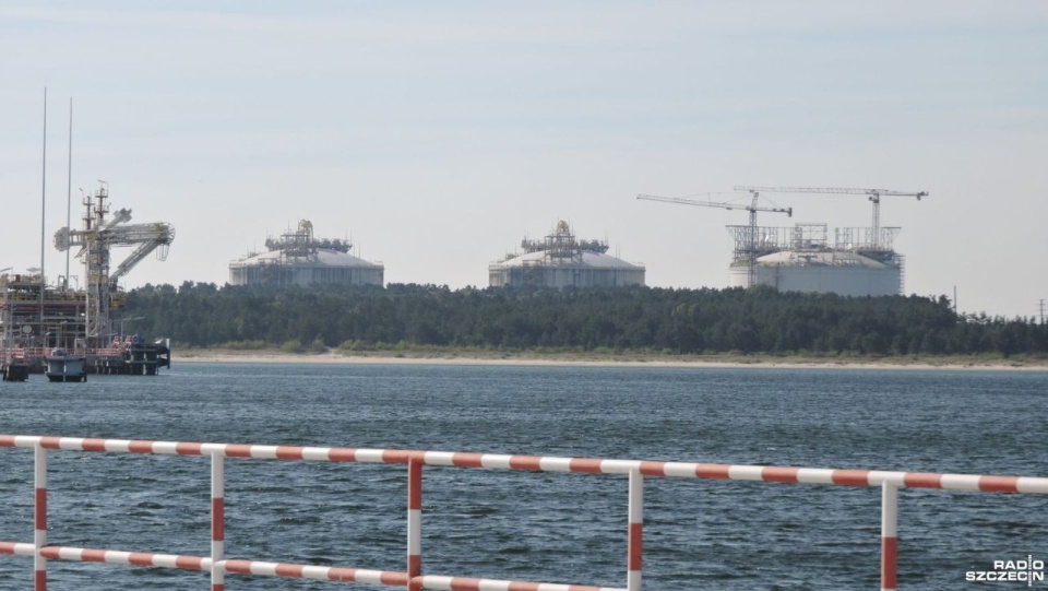 Terminal LNG w Świnoujściu. Fot. Joanna Maraszek [Radio Szczecin/Archiwum]