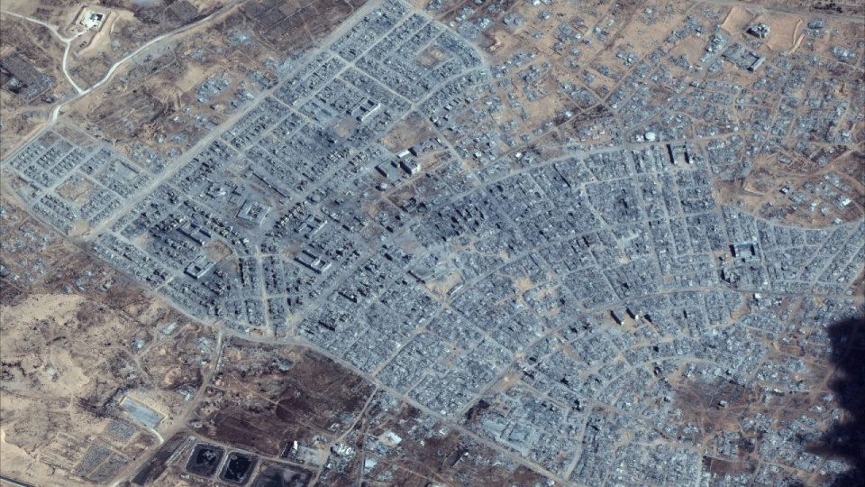 PAP/EPA/SATELLITE IMAGE ©2025 VANTOR / HANDOUT