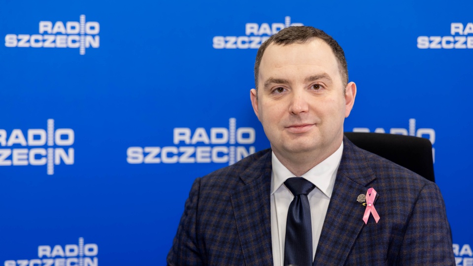 Michał Bulsa, prezes Okręgowej Rady Lekarskiej w Szczecinie. Fot. Robert Stachnik [Radio Szczecin]