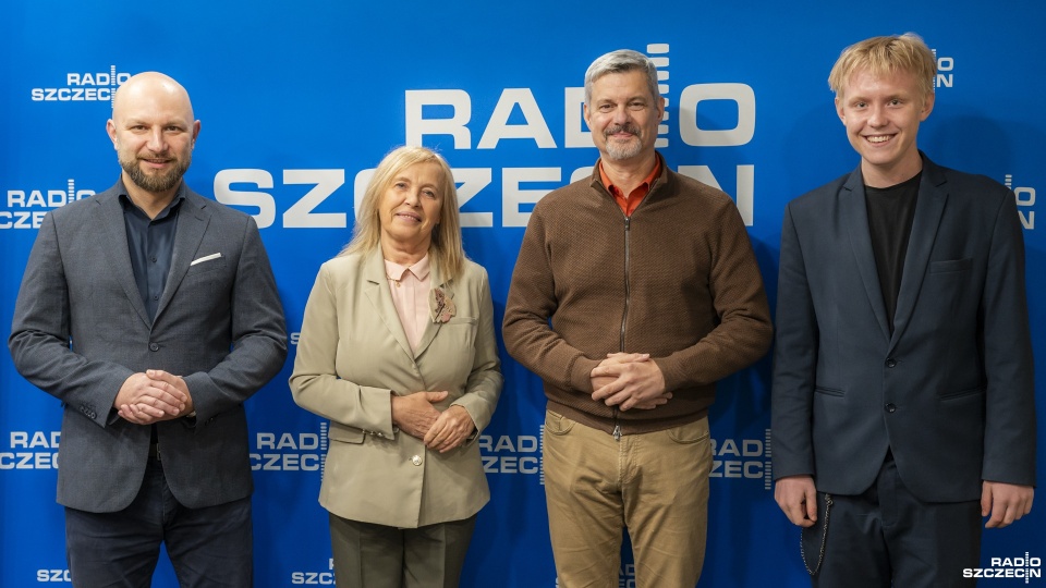 Dariusz Smoliński, Urszula Pańka, Piotr Kęsik, Albert Schmidt Fot. Kamila Kozioł [Radio Szczecin]