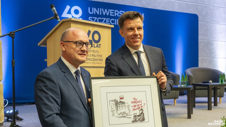 Piotr Krzystek i Tomasz Czapiewski Fot. Kamila Kozioł [Radio Szczecin]