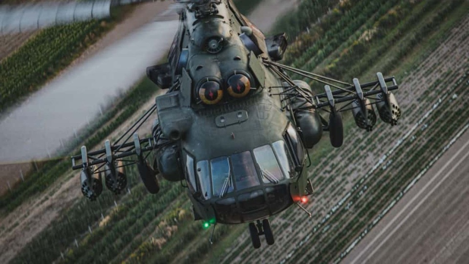 Śmigłowiec Mi-17. Fot. Dowództwo Komponentu Wojsk Specjalnych