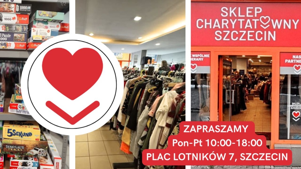 Zalegające w szafie ubrania mogą zyskać drugie życie w Sklepie Charytatywnym przy pl. Lotników - nasze ubrania zostaną ponownie sprzedane, a zysk trafi do fundacji. źródło: www.facebook.com/SklepCharytatywnySzczecin
