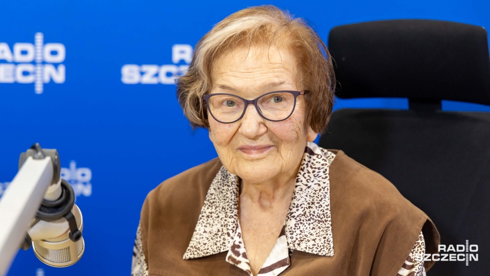 Teresa Modelska, pracowała w Radiu Szczecin w latach 50. Fot. Robert Stachnik [Radio Szczecin]