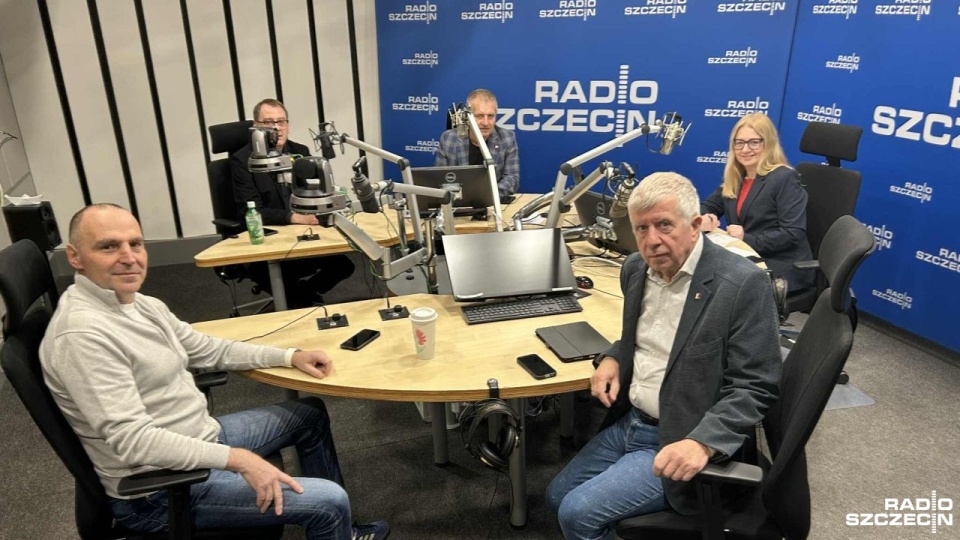 "Kawiarenka polityczna" Radia Szczecin. Fot. Jacek Rujna [Radio Szczecin]