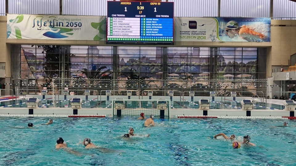 Piłkarze wodni Arkonii z wygraną [ZDJĘCIA]