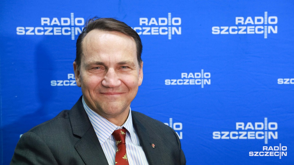Radosław Sikorski. Fot. Robert Stachnik [Radio Szczecin]