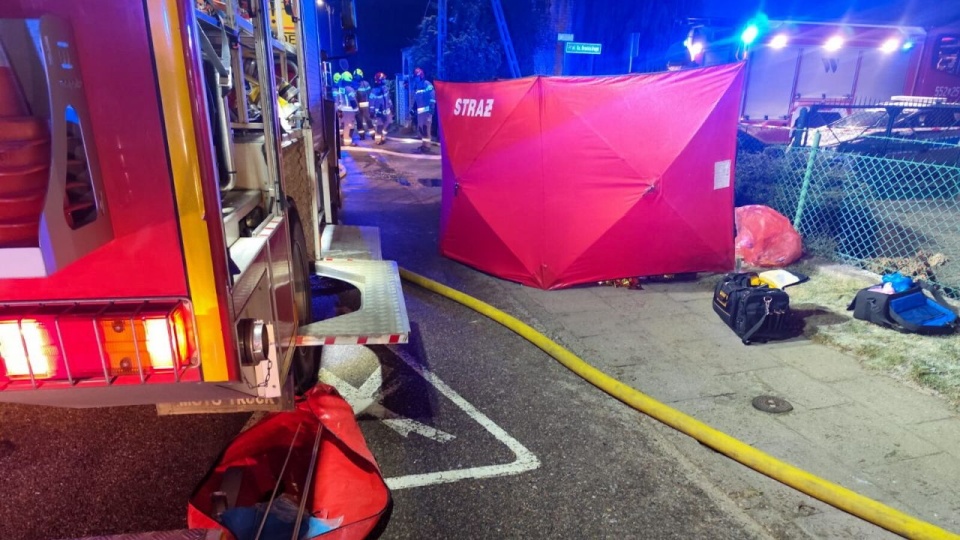 Państwowa Straż Pożarna poinformowała, że "ostatni weekend był jednym z najtragiczniejszych w obecnym sezonie grzewczym". PAP/KP PSP Wejherowo