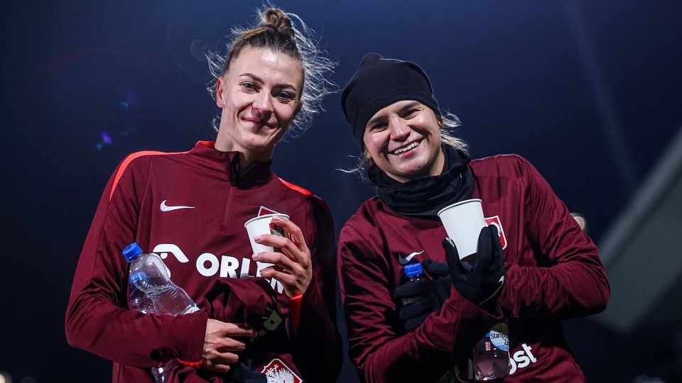 Weronika Szymaszek (po lewej), fot. Łączy nas Piłka