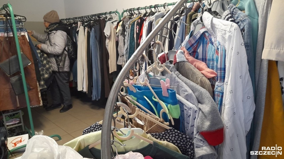 Ubrań więcej, niż miejsca w punkcie wymiany w Świnoujściu