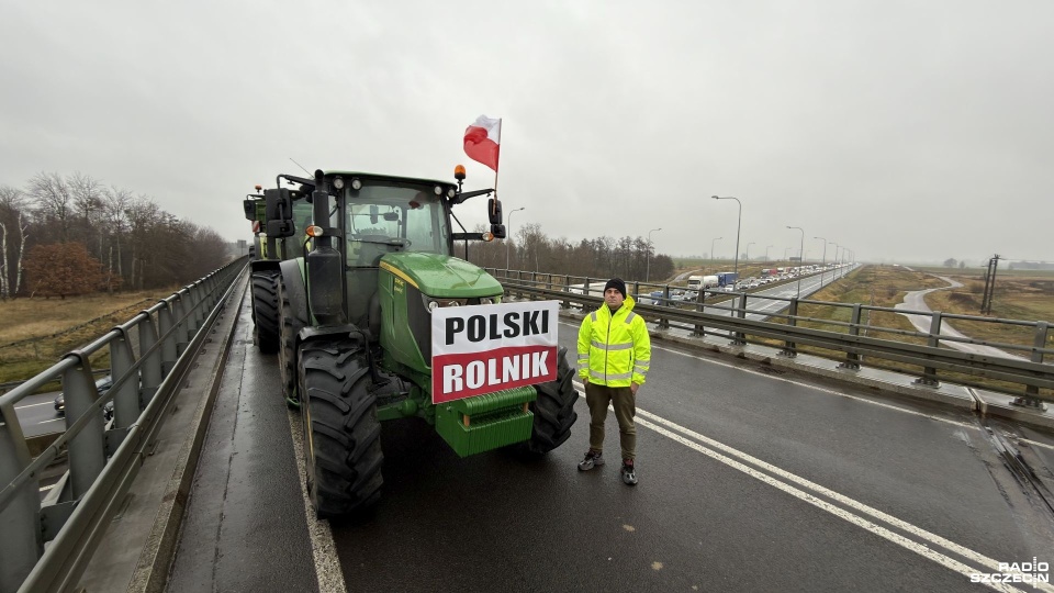 Protest rolników na S3 [WIDEO, ZDJĘCIA]