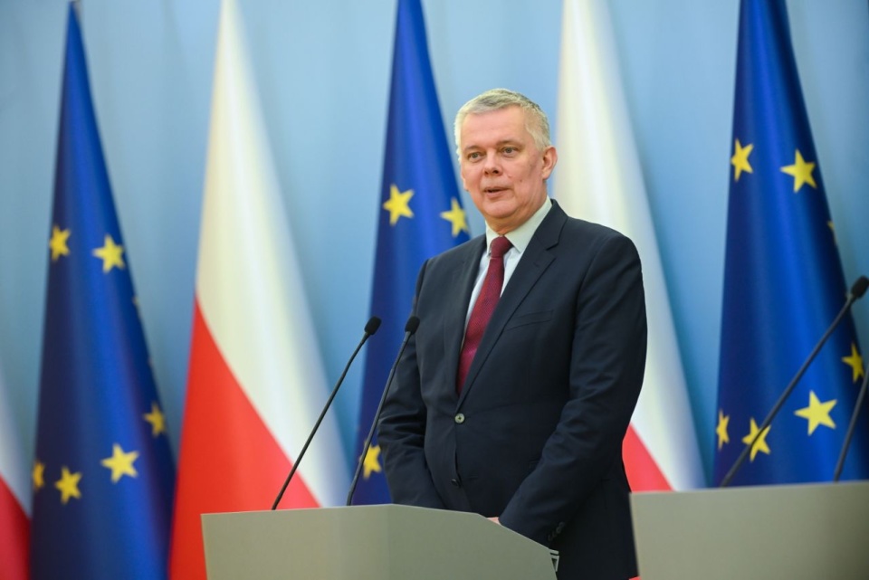 Koordynator służb specjalnych Tomasz Siemoniak. Fot. PAP/Marcin Obara