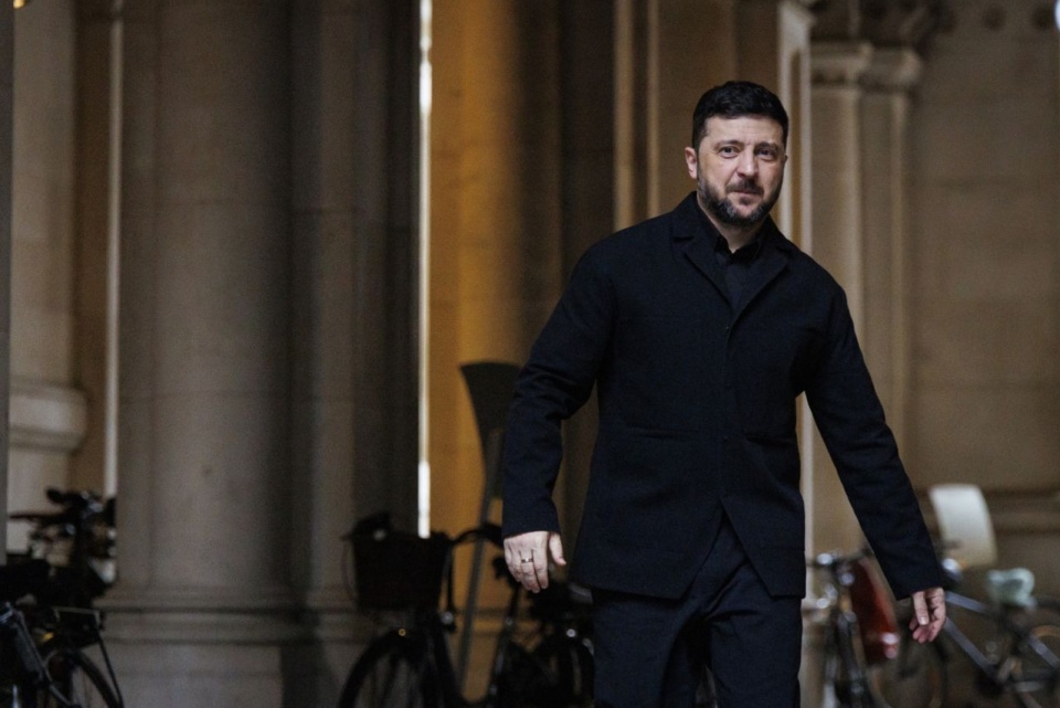Prezydent Ukrainy Wołodymyr Zełenski. Fot. PAP/EPA/TOLGA AKMEN