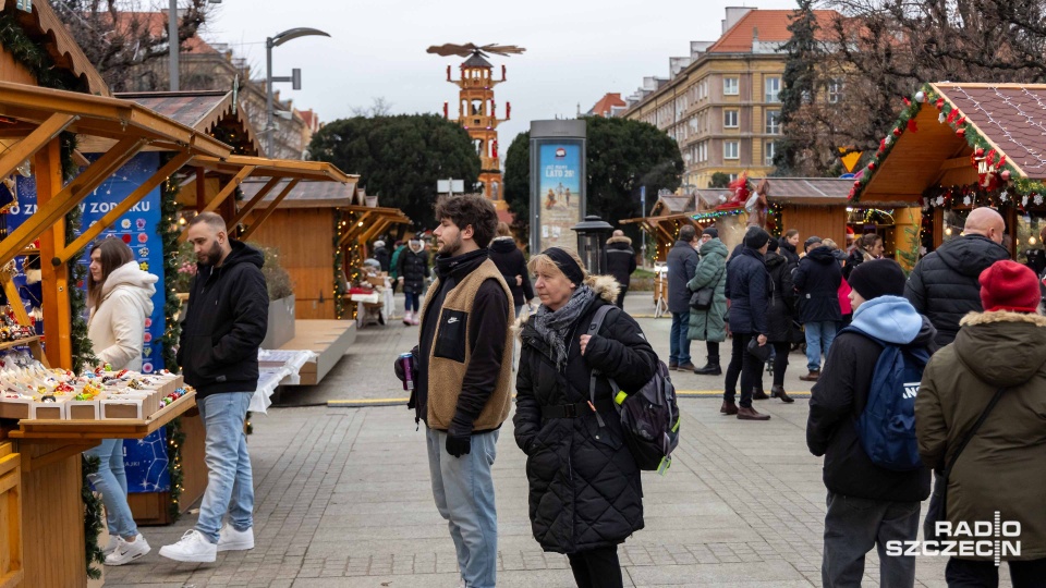 Jarmark potrwa do 21 grudnia. Fot. Robert Stachnik [Radio Szczecin]