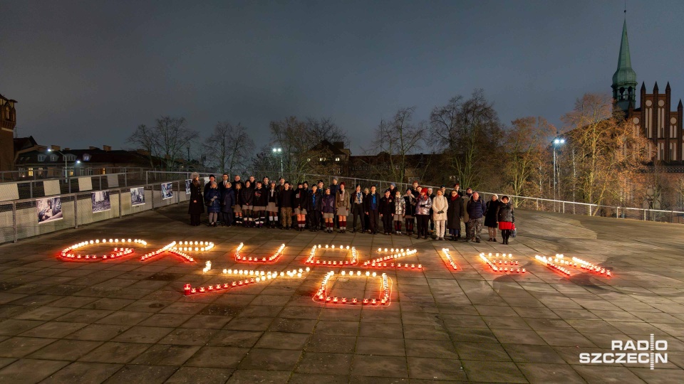 W Szczecinie zapłonęły Światła Pamięci [ZDJĘCIA]
