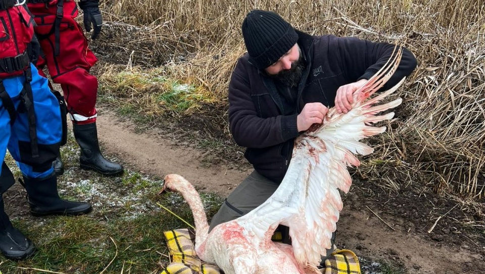 fot. Dariusz Schacht, rzecznik zachodniopomorskiego komendanta wojewódzkiego Państwowej Straży Pożarnej.