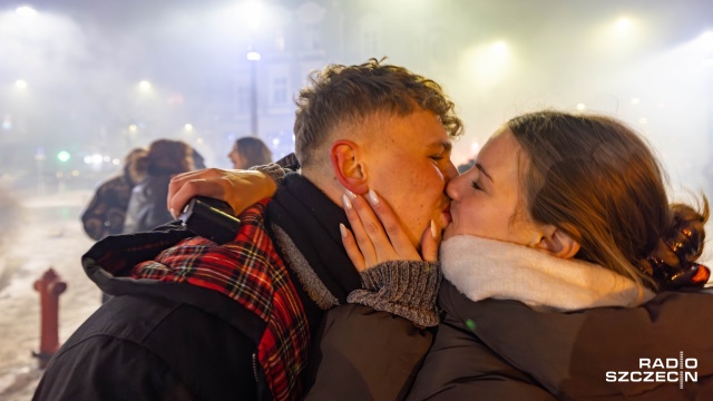 Fot. Robert Stachnik [Radio Szczecin] Szczecin przywitał 2026 rok [WIDEO, ZDJĘCIA]