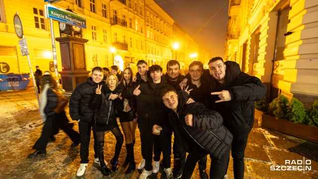 Fot. Robert Stachnik [Radio Szczecin] Szczecin przywitał 2026 rok [WIDEO, ZDJĘCIA]