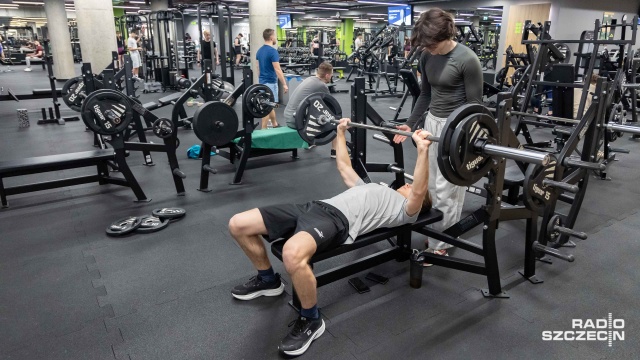 Fot. Robert Stachnik [Radio Szczecin] Siłownie przeżywają w styczniu żniwa [WIDEO, ZDJĘCIA]