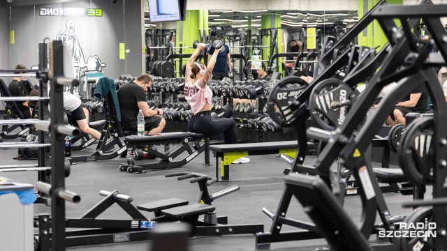 Fot. Robert Stachnik [Radio Szczecin] Siłownie przeżywają w styczniu żniwa [WIDEO, ZDJĘCIA]