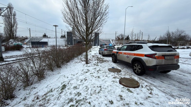 Fot. Robert Stachnik [Radio Szczecin] Nastolatek wpadł pod tramwaj w pobliżu pętli Turkusowa [ZDJĘCIA]