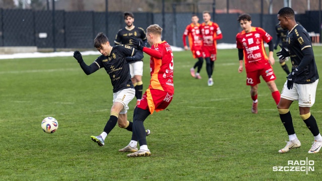 Fot. Robert Stachnik [Radio Szczecin] Piłkarze Pogoni od zwycięstwa rozpoczęli występy w Nowym Roku [ZDJĘCIA]