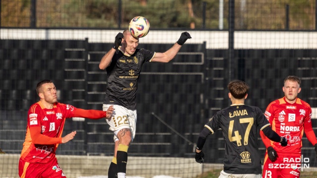 Fot. Robert Stachnik [Radio Szczecin] Piłkarze Pogoni od zwycięstwa rozpoczęli występy w Nowym Roku [ZDJĘCIA]