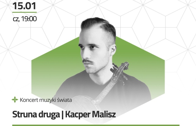 Kacper Malisz – skrzypek. Fot. Materiały prasowe Filharmonii im. Mieczysława Karłowicza w Szczecinie "Muzyka świata" w filharmonii z Kacprem Maliszem