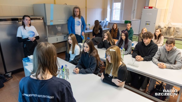 Fot. Robert Stachnik [Radio Szczecin] "Noc Biologów" na Uniwersytecie Szczecińskim [WIDEO, ZDJĘCIA]
