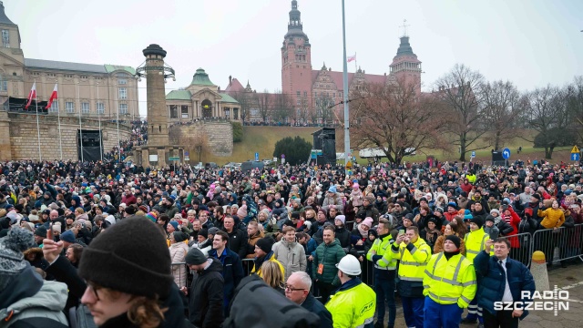 Fot. Robert Stachnik [Radio Szczecin] Chrzest promu Jantar Unity za nami. "To wielki dzień!" [WIDEO, ZDJĘCIA]