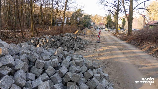 Fot. Robert Stachnik [Radio Szczecin] Rozpoczyna się kolejny etap przebudowy ulicy Smoczej [WIDEO, ZDJĘCIA]