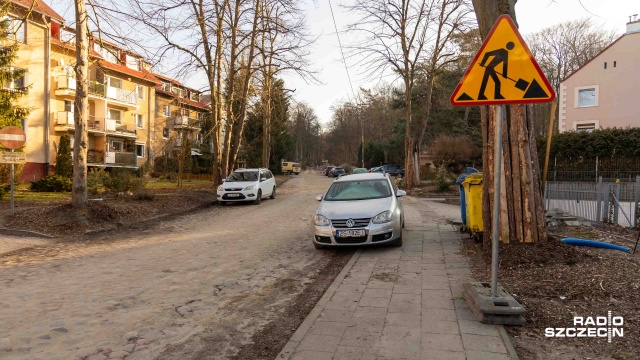 Fot. Robert Stachnik [Radio Szczecin] Rozpoczyna się kolejny etap przebudowy ulicy Smoczej [WIDEO, ZDJĘCIA]
