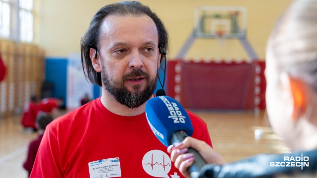 Fot. Robert Stachnik [Radio Szczecin] Pierwsza pomoc nie zna granic [WIDEO, ZDJĘCIA]